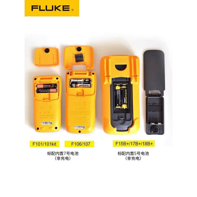 FLUKE福禄克F15B+/17B+/115C 117C 175C 177C真有效值179C万用表-图1