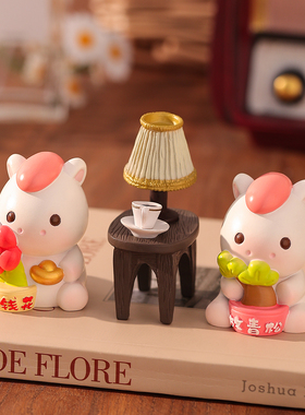 放轻松不焦虑马年吉祥物小摆件