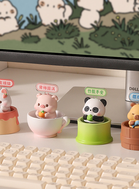 打工人上班情绪稳定弹弹乐小摆件