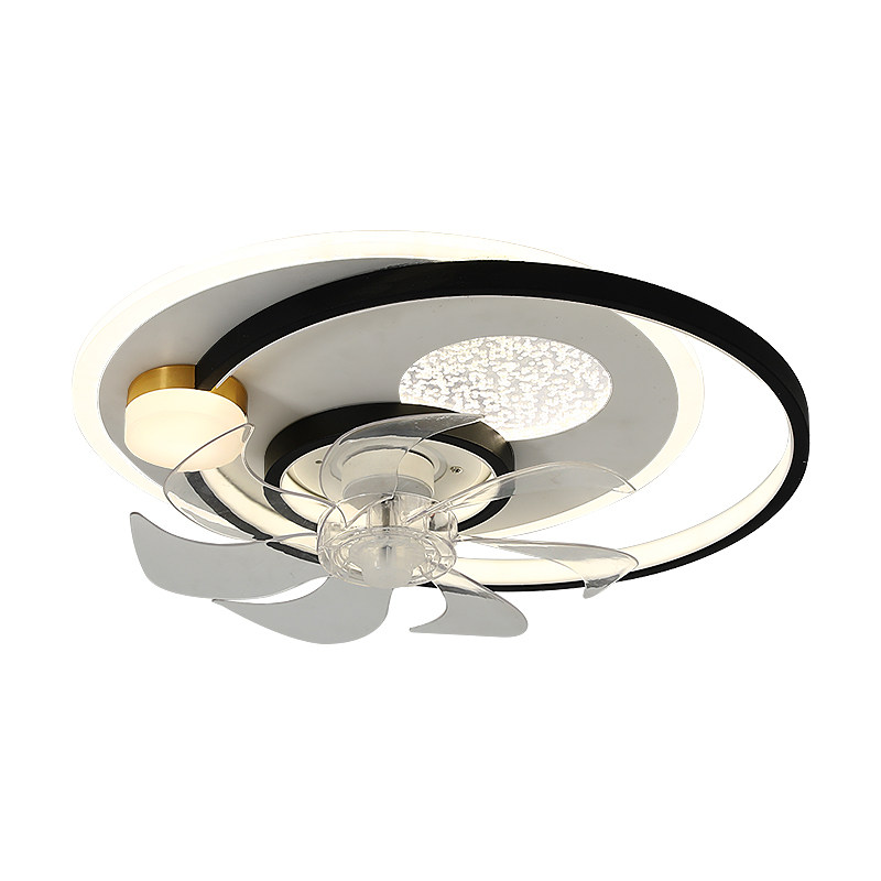 超薄吸顶风扇灯卧室餐厅21年新款简约现代吊顶风扇灯