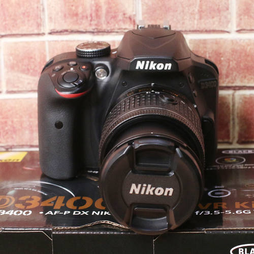 全新Nikon/尼康D3400套机带蓝牙无线入门级高清数码单反相机D3300 - 图0