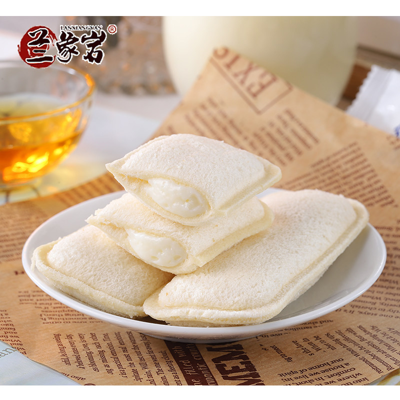 c兰象岩166g乳酸菌小口袋面包 兰象岩传统糕点