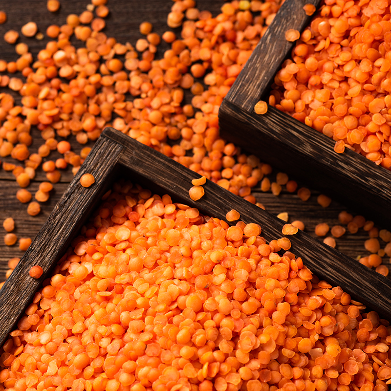 农家宝宝红扁豆 孕妇补铁红小扁豆非土耳其460g/袋现货 - 图2