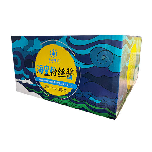 老谭味道海皇粉丝酱1kg干捞粉丝xo明档蚂蚁上树蟹黄粉丝专用包邮 - 图3