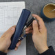 Genuine leather pencil case storage protective case simple mini portable