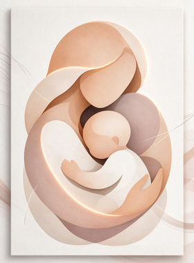 现代抽象人物挂画客厅卧室玄关可定制装饰画高级感温馨壁画无边框