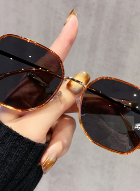 偏光防晒大框显瘦开车太阳墨镜女