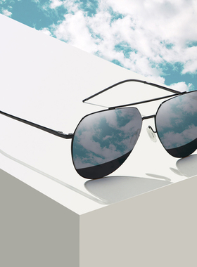 网红圆脸墨镜2021新款潮男潮流眼睛个性男士开车专用偏光太阳眼镜