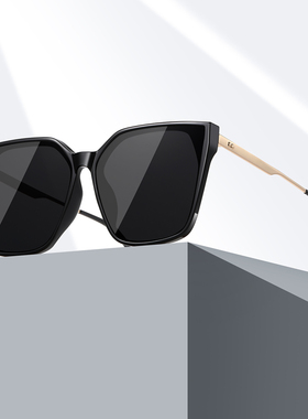 GM大框偏光墨镜女夏防晒