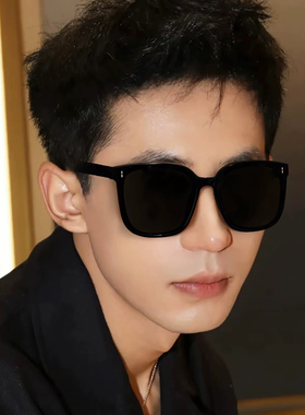 大框大脸偏光防紫外线开车墨镜男