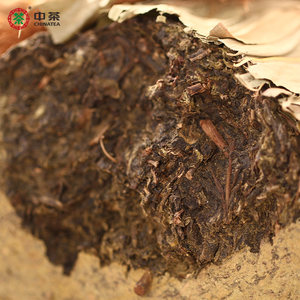 中茶安化黑茶 百年木仓标制百两茶3.625kg黑茶花卷茶 中粮茶叶