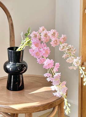 高品质飞燕草仿真花家居装饰样板间插花花材客厅摆件花艺拍摄