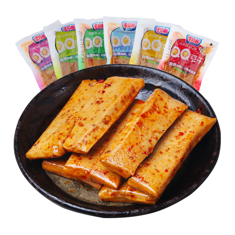 重庆涨停板q弹手磨小包装嫩豆腐干 涨停板豆腐干