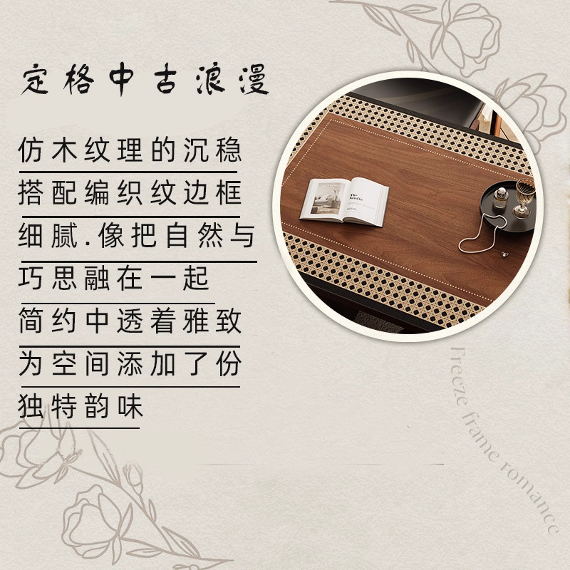 中古风餐桌垫复古皮革台面保护垫免洗茶几桌面垫可定制麻将桌桌布,淘宝优惠券,粉丝福利购,淘宝优惠卷