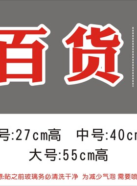 五金水暖管材装修材料工具店铺醒目大字玻璃橱窗广告装饰贴画墙贴