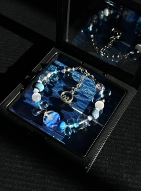 SZA专辑印象手链/手串ins小众原创设计创意手工饰品捷克珠手链女