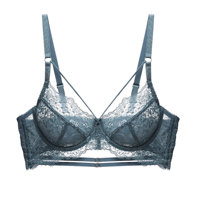 Isela big breasts small bra no sponge ultra-thin