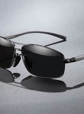 偏光太阳镜男开车眼镜司机墨镜潮