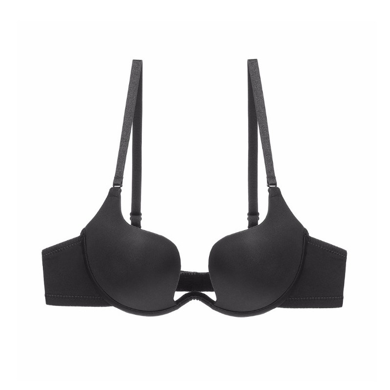 性感u型大露背隐形聚拢小胸夏内衣 蔓言儿文胸