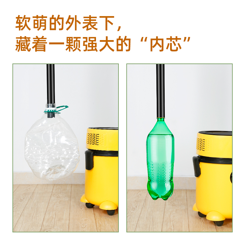 春花吸尘器家用干湿多功能强力小型手持式大吸力静音吸尘机小黄桶 春花吸尘器家用干湿多功能强力小型手持式大吸力静音吸尘机小黄桶
