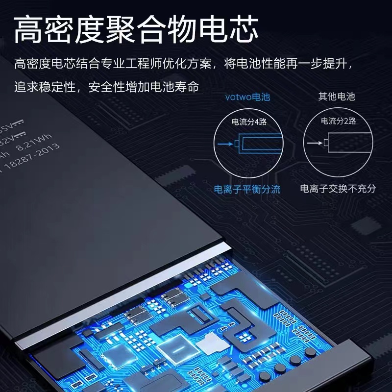 超大容量适用德赛苹果电池iPhoneX/6s/7Plus/8Plus/7/11手机电池 - 图2