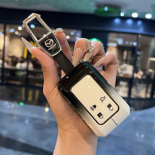 适用马自达EZ-6钥匙套2025/25款EZ-60新款EZ6包汽车保护壳扣男女 - 图0