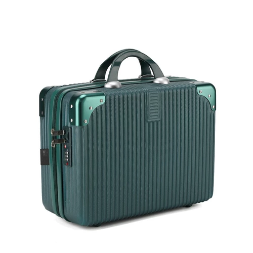 Ретро портативная косметичка, портативный чемодан, коробка, в корейском стиле, 14 дюймов, 16 дюймов