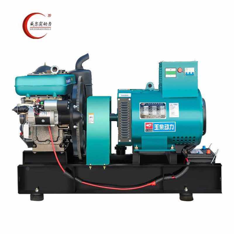 玉柴小型柴油静音家用千瓦发电机组 安捷顺徽九柴油发电机