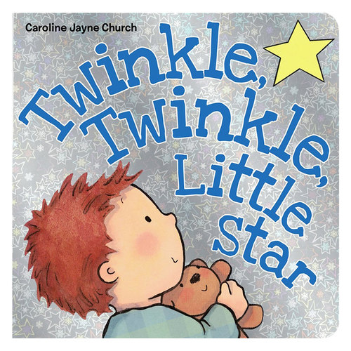进口英文原版 Twinkle, Twinkle, Little Star 一闪一闪亮晶晶  2-5岁幼儿童纸板书原版漫画书英文绘本 - 图0