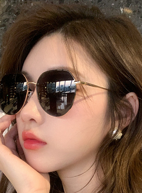 定制可配近视带有度数的墨镜女士