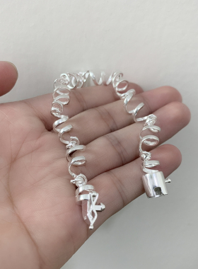 古罗珠宝女士纯银s925时髦小众