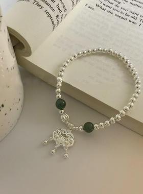 古罗珠宝女款s925纯银国风小众