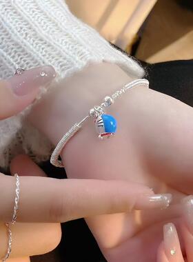 紫蝉银饰S925纯银手链