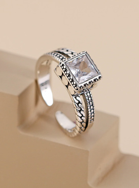 古罗珠宝女生s925纯银韩版小众