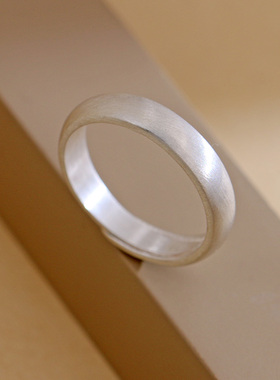 古罗珠宝女生s999足银情侣对戒