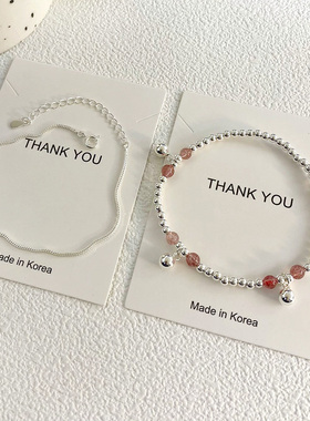 古罗珠宝女生s925纯银甜美