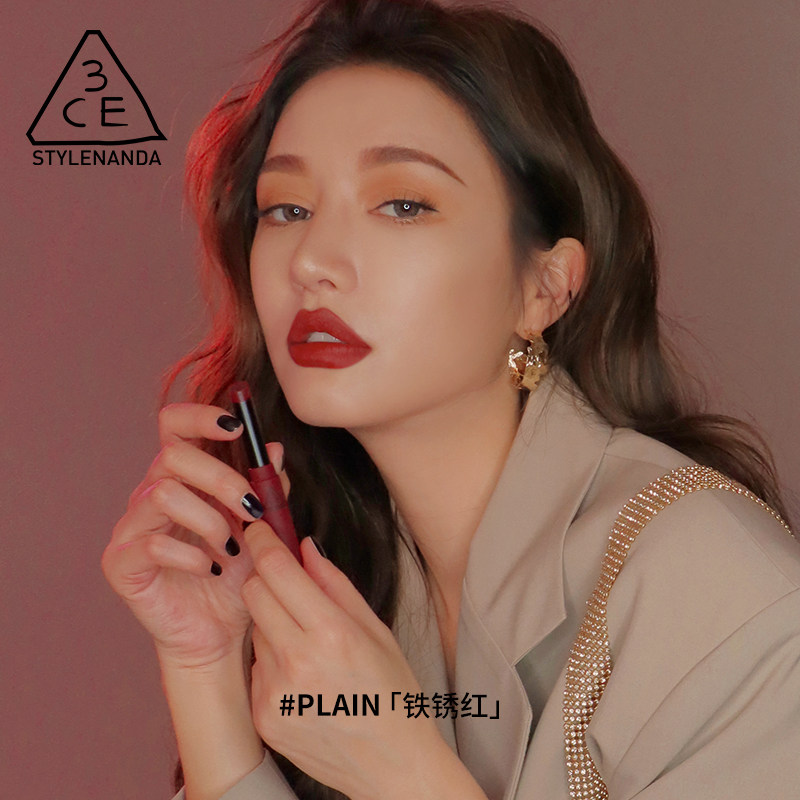 【38节返场】3ce细管丝绒雾面唇膏 3CE唇膏/口红