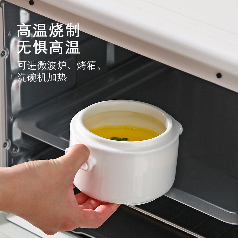 陶瓷炖盅隔水炖双耳带盖家用煲汤大汤盅燕窝专用蒸蛋盅瓦罐炖罐,淘宝优惠券,粉丝福利购,淘宝优惠卷