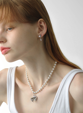 Mouhooland珍珠贝珠项链