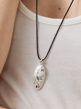 Mouhooland/暮后之地蜂鸟系列蜂鸟繁花长项链原创小众情侣锁骨链