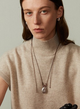 Mouhooland/暮后之地葡萄系列葡萄酒壶长项链原创小众情侣锁骨链