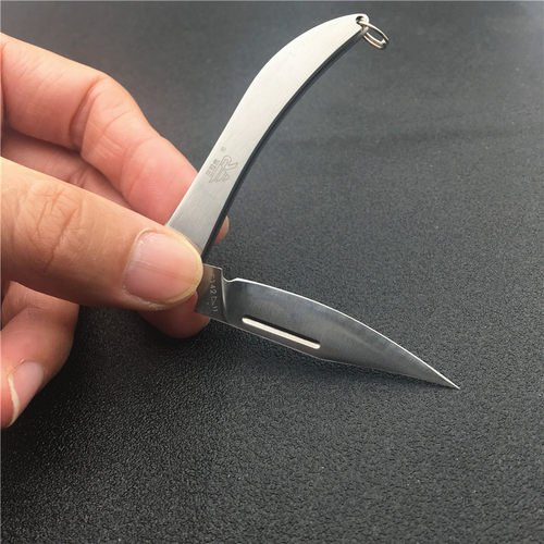 三刃木正品刀具户外折叠刀水果小刀便携开箱刀口袋钥匙扣折刀C142 - 图1