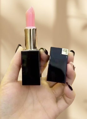 三草两木黑晶温变唇膏淡化唇纹不掉色不沾杯防水滋润变色口红保湿
