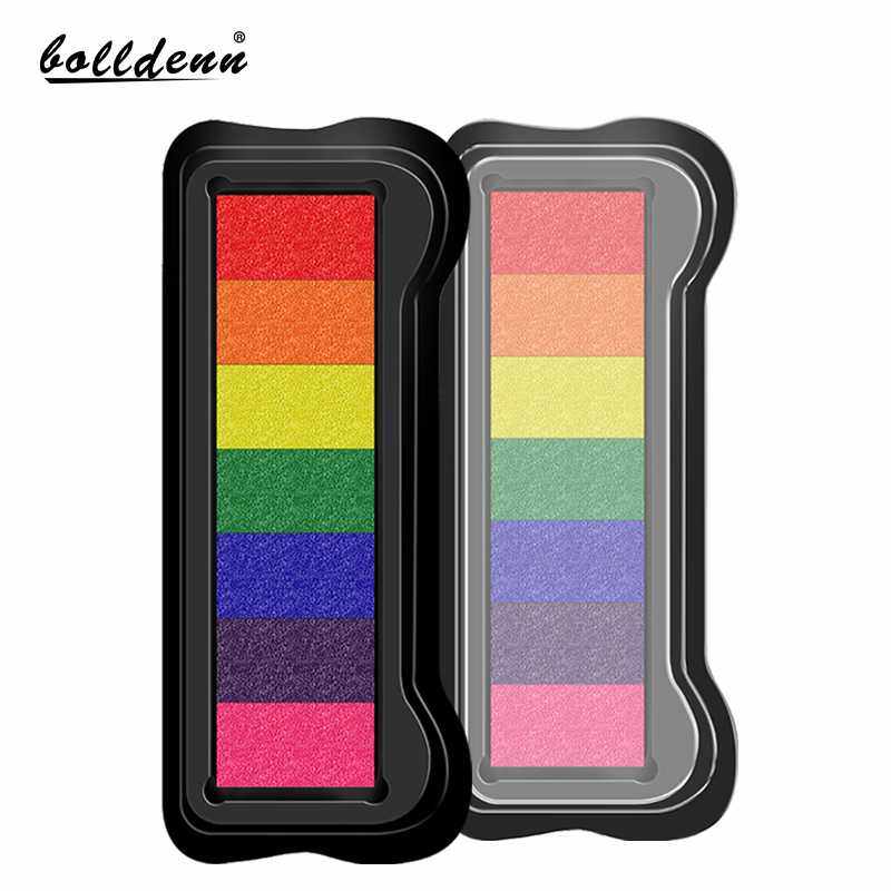 新款直销儿童涂鸦手指画印台彩色颜料印泥可水洗手账DIY橡皮章7色,淘宝优惠券,粉丝福利购,淘宝优惠卷