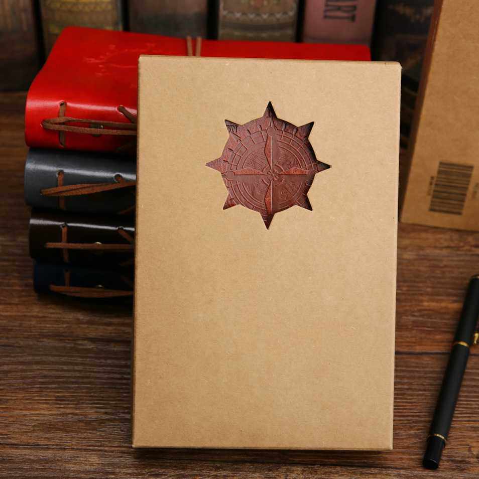 新款直销日韩创意本文具复古海盗船笔记本旅行日记活页记事本8,淘宝优惠券,粉丝福利购,淘宝优惠卷