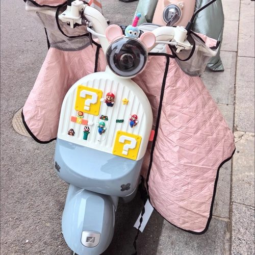 适用极核MO1/MO1i电动车仪表屏幕高清保护罩防尘罩马里奥脚垫装饰 - 图3