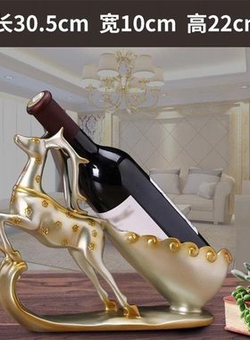 红酒架摆件架子高脚红酒杯架倒挂家用欧式创意酒柜装饰葡萄酒架瓶