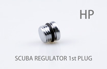 Diving regulator first-class head 1st stage choke plug HP LP Plug universal low pressure high pressure choke plug