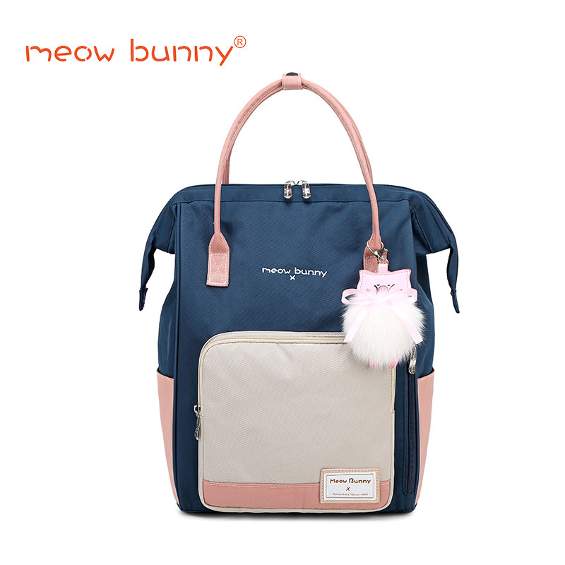 meow bunny甜甜圈女韩版初电脑包 meowbunny箱包双肩背包
