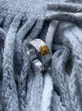 闪亮-系列高级感套装戒指甜酷风